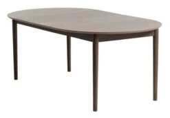 Royal Oak Table MARSTRAND Ø110/110x200 Chêne Foncé -Meubles Reduction Magasin 213621