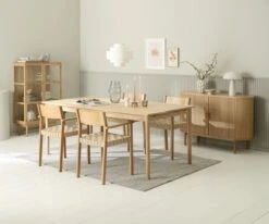 Royal Oak Vitrine LANGELINIE 2 Portes Chêne -Meubles Reduction Magasin 213731