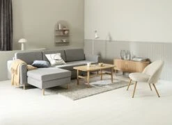 Étagère Murale ALKEN 3 Tablettes Gris Chaud -Meubles Reduction Magasin 213751