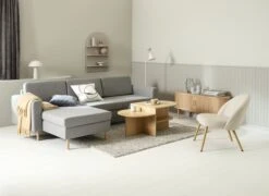 Étagère Murale ALKEN 3 Tablettes Gris Chaud -Meubles Reduction Magasin 213752