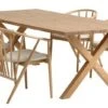 GRIBSKOV L230 Table Chêne + 4 ARNBORG Chaises Chêne