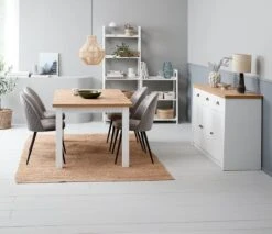 Bibliothèque HERNING 3 Tablettes Blanc -Meubles Reduction Magasin 214429 1