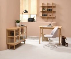 Étagère Murale KVISSEL 3 Tablettes Bambou -Meubles Reduction Magasin 214548