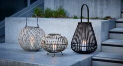 Lanterne LAPPSANGER Ø38xH32 Naturel 11 Lanterne LAPPSANGER Ø38xH32 Naturel -Meubles Reduction Magasin 214763