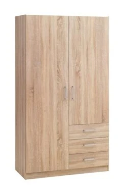 Armoire HAGENDRUP 96x176 Combi Chêne