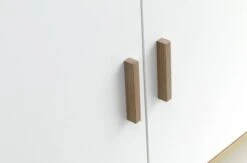 Buffet GAMMELGAB Chêne/blanc -Meubles Reduction Magasin 73574