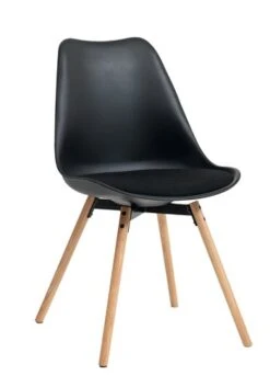 Royal Oak Chaise KASTRUP Noir/chêne