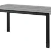 Table MADERUP L90xL150 Noir -Meubles Reduction Magasin 80210