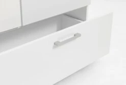 Armoire ELLESTED 144x200 Blanc -Meubles Reduction Magasin 82349