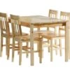 TYLSTRUP L118 Table Pin + 4 TYLSTRUP Chaises Pin -Meubles Reduction Magasin 85763