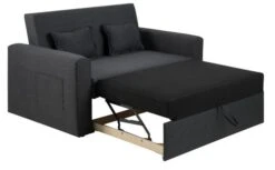 Canapé Convertible LANDERSLEV Gris Foncé -Meubles Reduction Magasin 85860