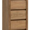 Commode 5 Tiroirs VEDDE Chêne