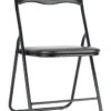 Chaise Pliante VIUF Noir -Meubles Reduction Magasin 92978