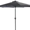 Parasol ASKIM Ø300 LED Gris -Meubles Reduction Magasin 93049