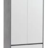 Armoire BILLUND 80x193 Blanc/béton